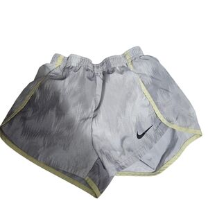 Nike Grey & Yellow Shorts